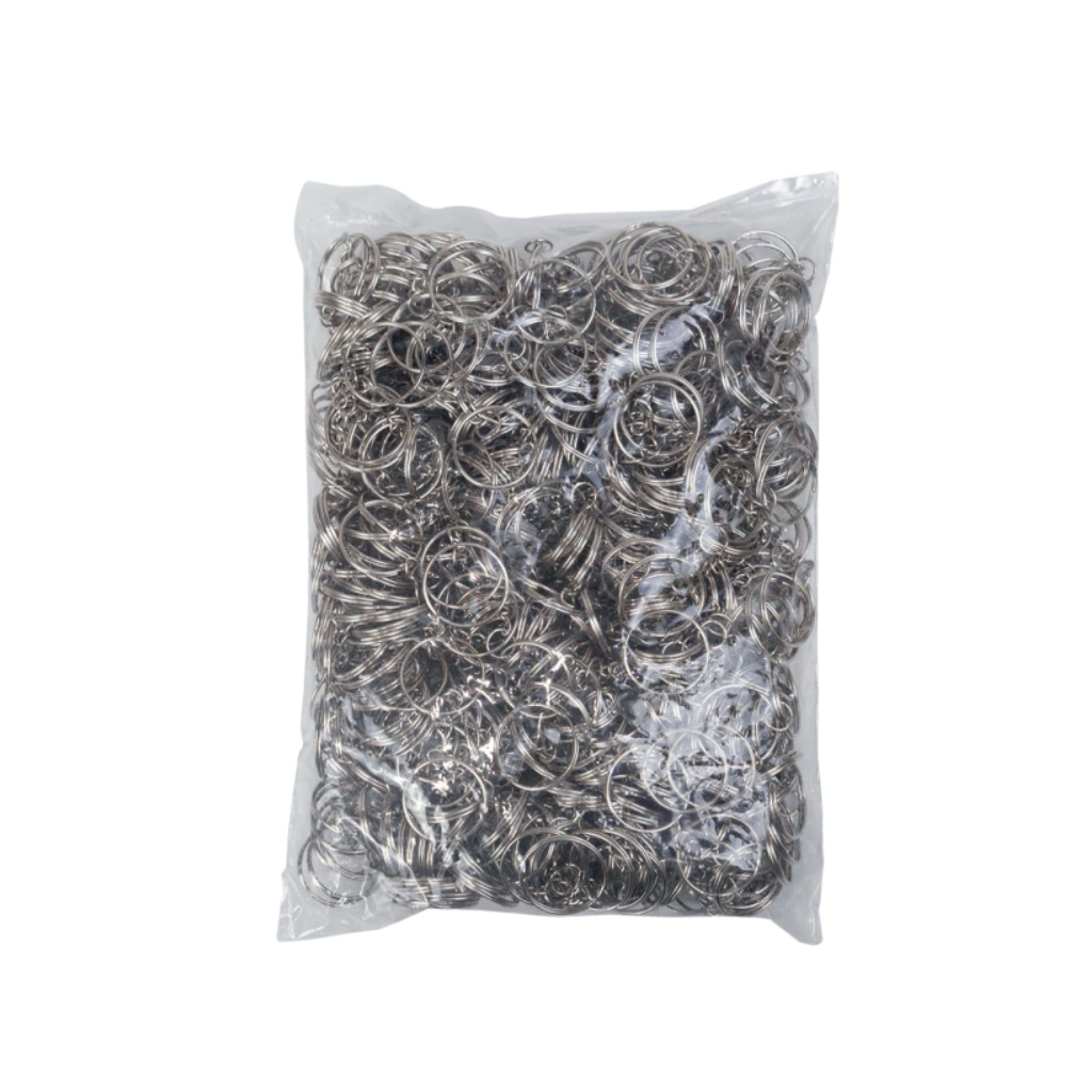 Pack llaveros 500 Argollas con cadena